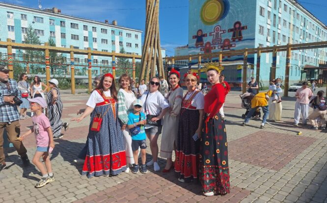 В Дудинке с размахом отметили Ярилин день