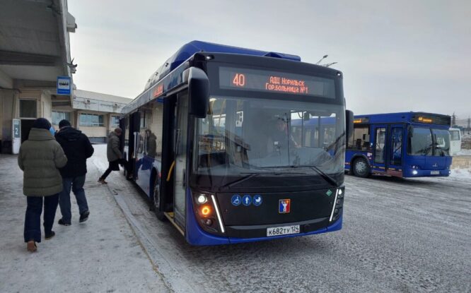Муниципальный автопарк Норильска в сентябре этого года пополнится 11 «Северобусами» на компримированном природном газе