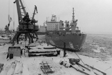 Государственный флаг СССР на теплоходе «Норильск» подняли в Финляндии