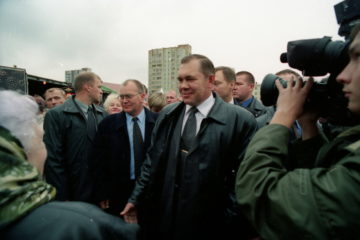 Губернатор Александр Лебедь был частым гостем Норильска