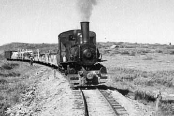 Первый паровоз пошел по норильской земле в 1936 году