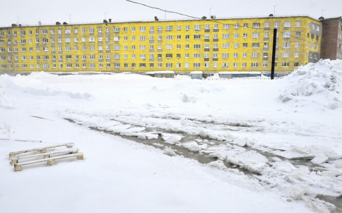 В Норильске обновят систему водоснабжения на улице Нансена