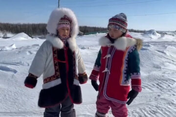 Школьники из Потапово стали победителями песенного конкурса с песнями на энецком языке
