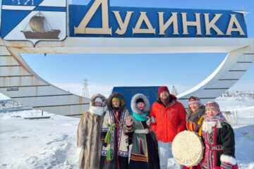 Выпуск кулинарной передачи «Гастротур» сняли в Дудинке
