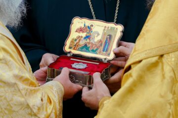 В Норильск прибыл ковчег с частицей мощей святого Георгия Победоносца