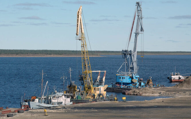 Навигация-2025 в морском порту Хатанга закроется 10 октября