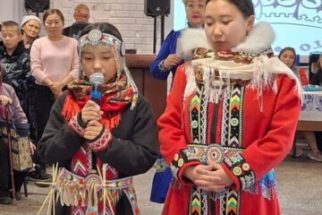 Семьи Хатанги соревновались за звание хранителей языка и традиций
