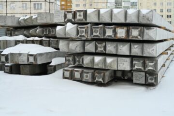 Прежде чем построить дом на улице Бауманской, вбили пробные сваи