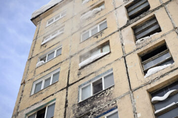 При пожаре в Норильске пострадал мужчина