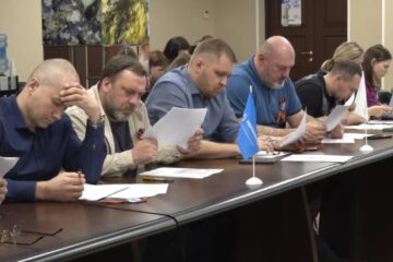Несколько десятков сотрудников общества «Медвежий ручей» присоединились к акции «Диктант Победы»