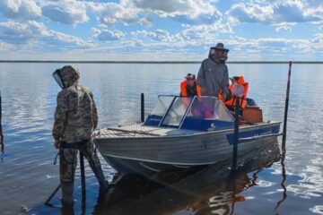 «Белый мишка» из Норильска провёл экспедицию в посёлок Потапово