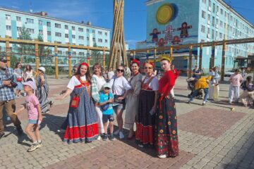 В Дудинке с размахом отметили Ярилин день