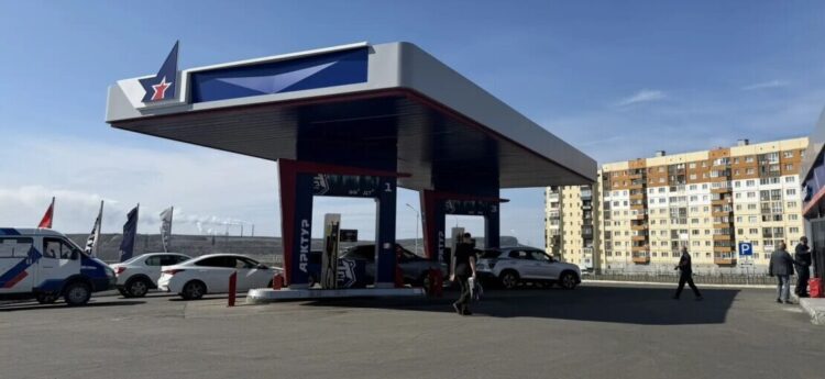«Арктур» показывает остатки топлива на заправках Норильска в реальном времени