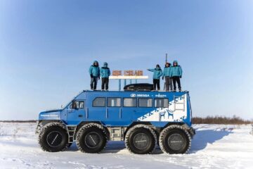 Посетивший Таймыр передвижной лекторий на арктическом вездеходе вошёл в историю