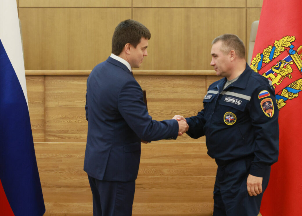 Норильский спасатель Роман Лазуков получил благодарность от президента Владимира Путина