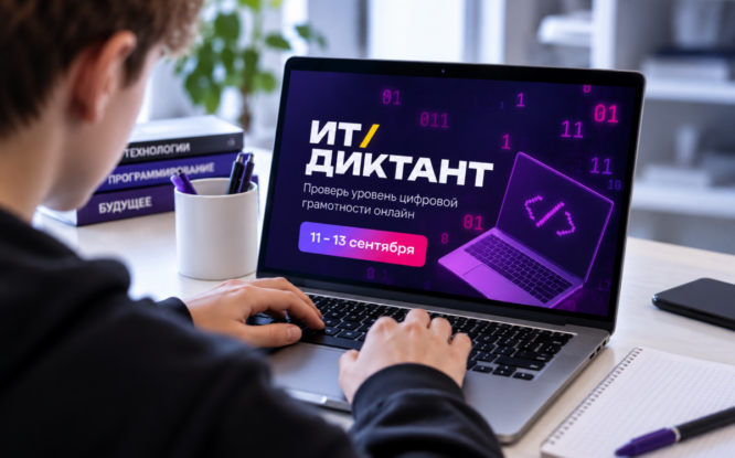 В Красноярском крае пройдёт ИТ‑диктант: проверить уровень цифровых навыков может любой желающий