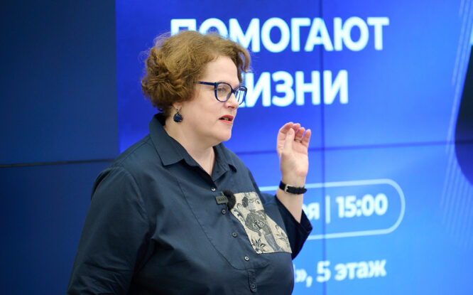 Арина Бородина рассказала норильчанам о пользе журналистских навыков