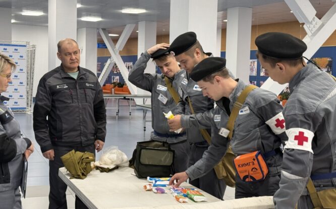 ТОФ победила в первом конкурсе санитарных постов Заполярного филиала