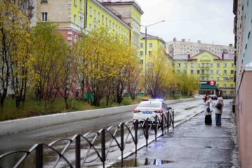 На этой рабочей неделе в Норильске ожидается снег с дождём